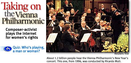 Headline: Taking on the Vienna Philharmonic